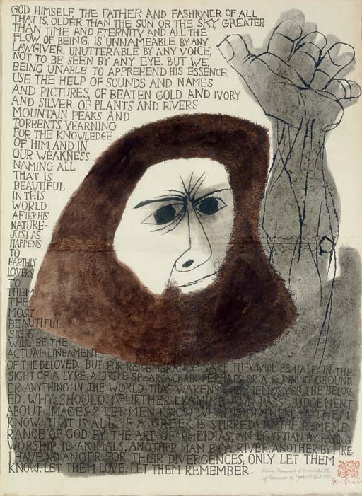 BEN SHAHN (1898-1969) , Maximus of Tyre (Prescott 52) | Christie's