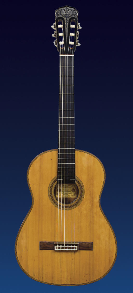 FRANCISCO SIMPLICIO HERNANDIS , A CLASSICAL GUITAR, BARCELONA, 1929