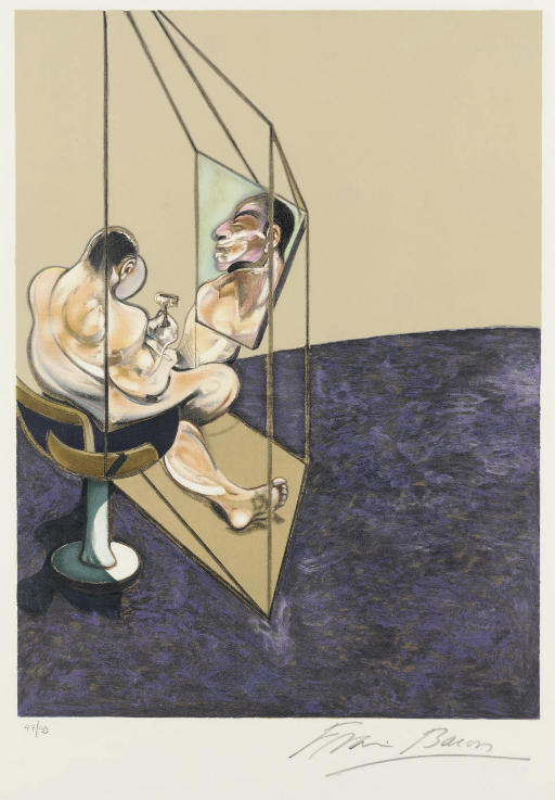 Left Panel, from Three Studies of the Male Back 
