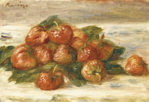 Pierre-Auguste Renoir、NATURE MORTE File:Renoir - NATURE MORTE, FLEURS ET FRUITS, 1889.jpg