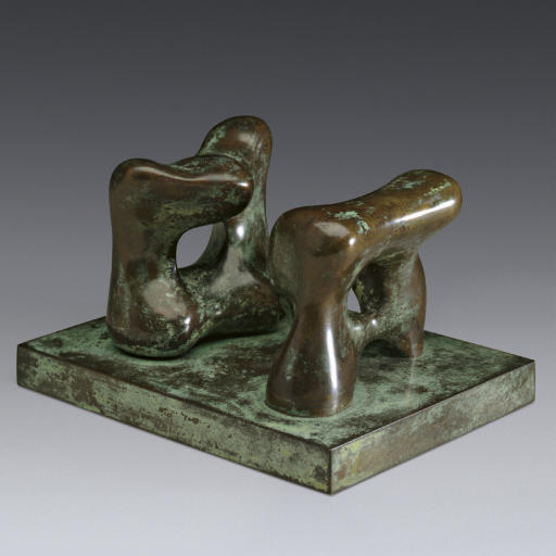 Maquette for Two Large Forms 
