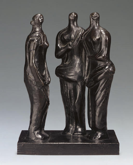 Three Standing Figures 
