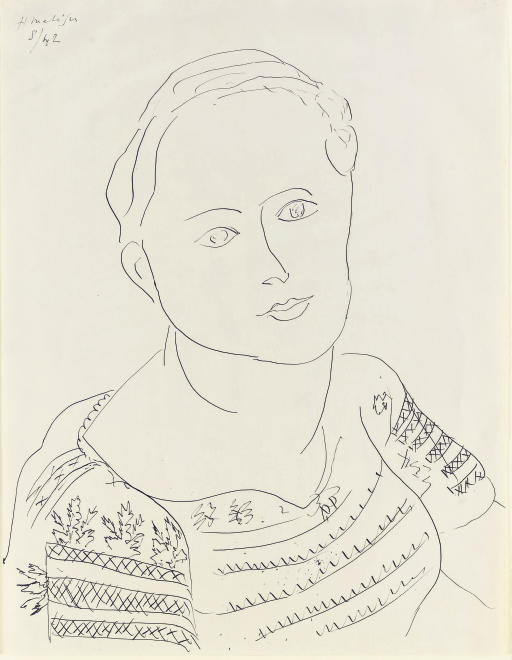 Buste de femme 
