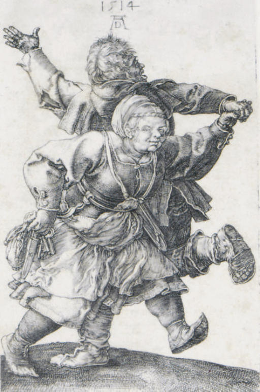Peasant Couple Dancing 
