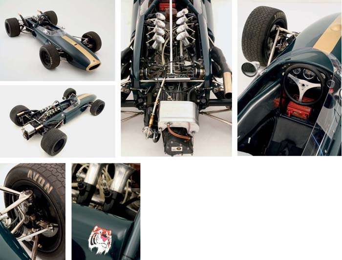CREATION RD MARMANDE FRANCE BRABHAM REPCO V8 F1 #8 GP Monaco 1967 1/43