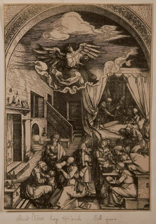 La Naissance de la Vierge (Bartsch 80) 

