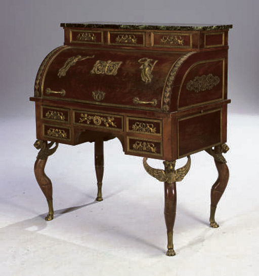 Bureau Cylindre De Style Empire