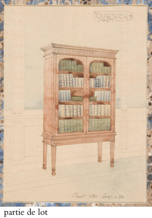 Etude pour une bibliothèque 
