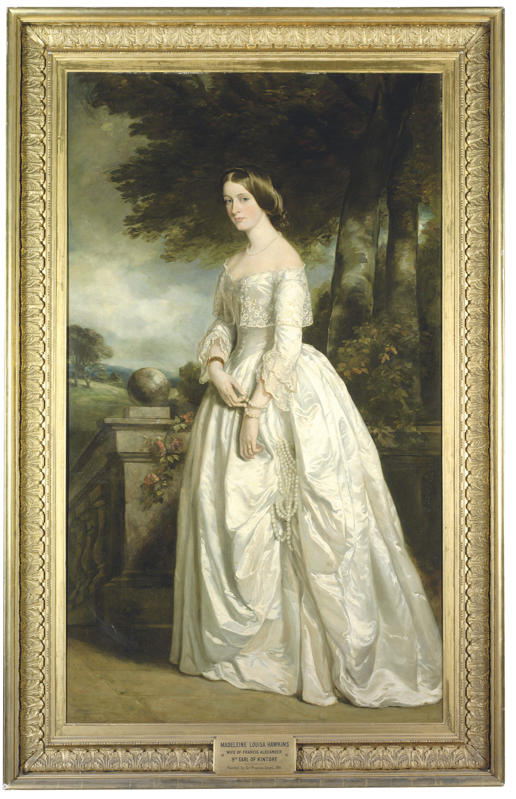 Sir Francis Grant, P.R.A. (1803-1878) , Portrait of Louisa Madeleine Keith-Falconer ...