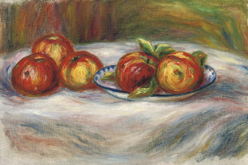 Pierre-Auguste Renoir (1841-1919) , Nature morte aux pommes