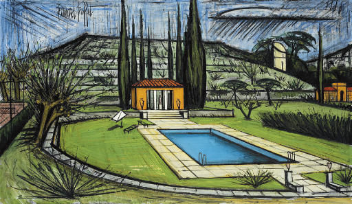 Bernard Buffet (1928-1999) , Tower Bridge | Christie's