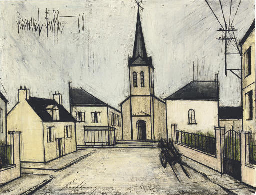 Bernard Buffet (1928-1999) , Tower Bridge | Christie's