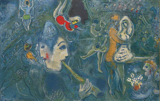Marc Chagall , Le Rêve du Peintre (M. 489) | Christie's