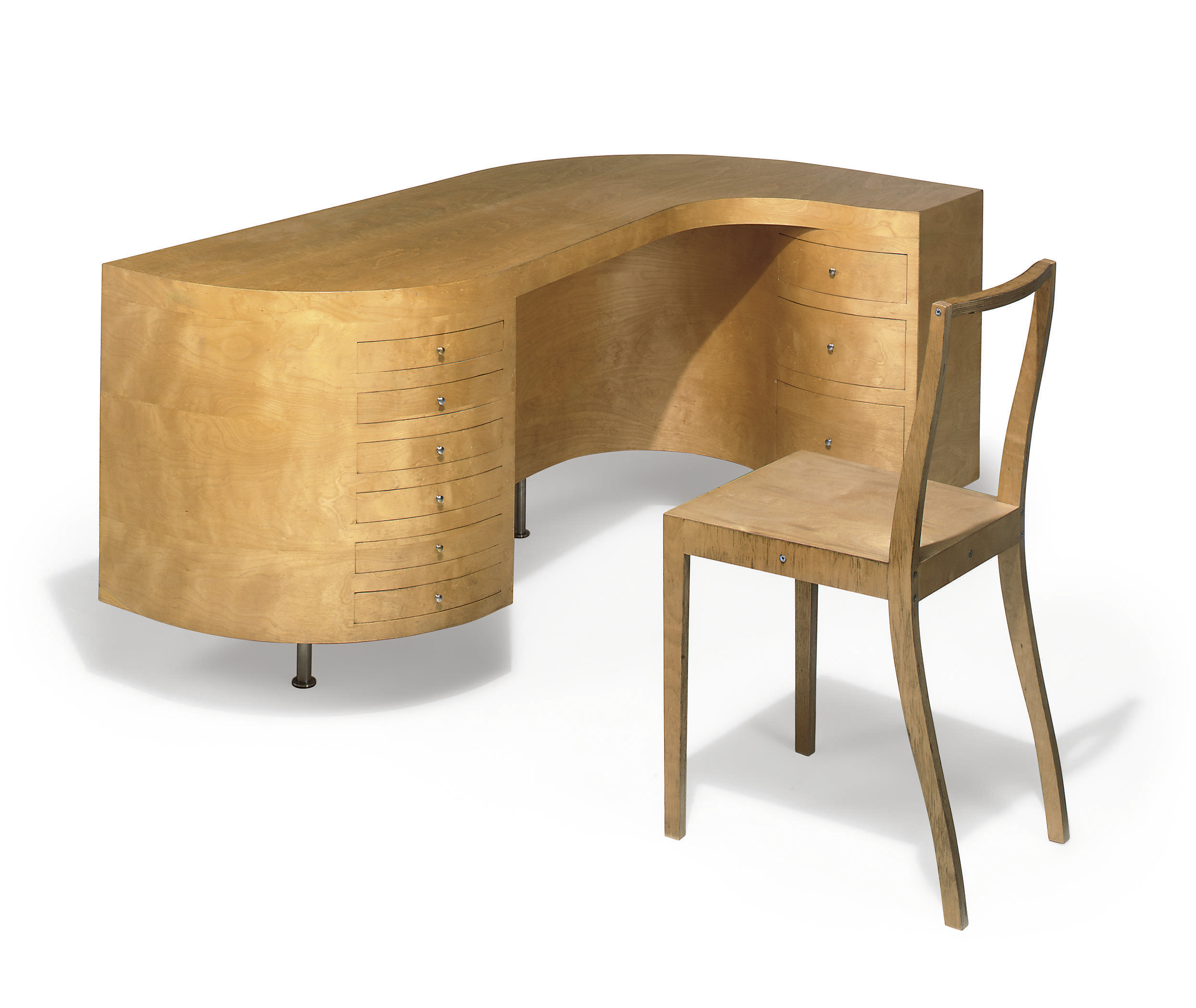 JASPER MORRISON FOR NÉOTU , PLYWOOD DESK, DESIGNED 1988 Christie's