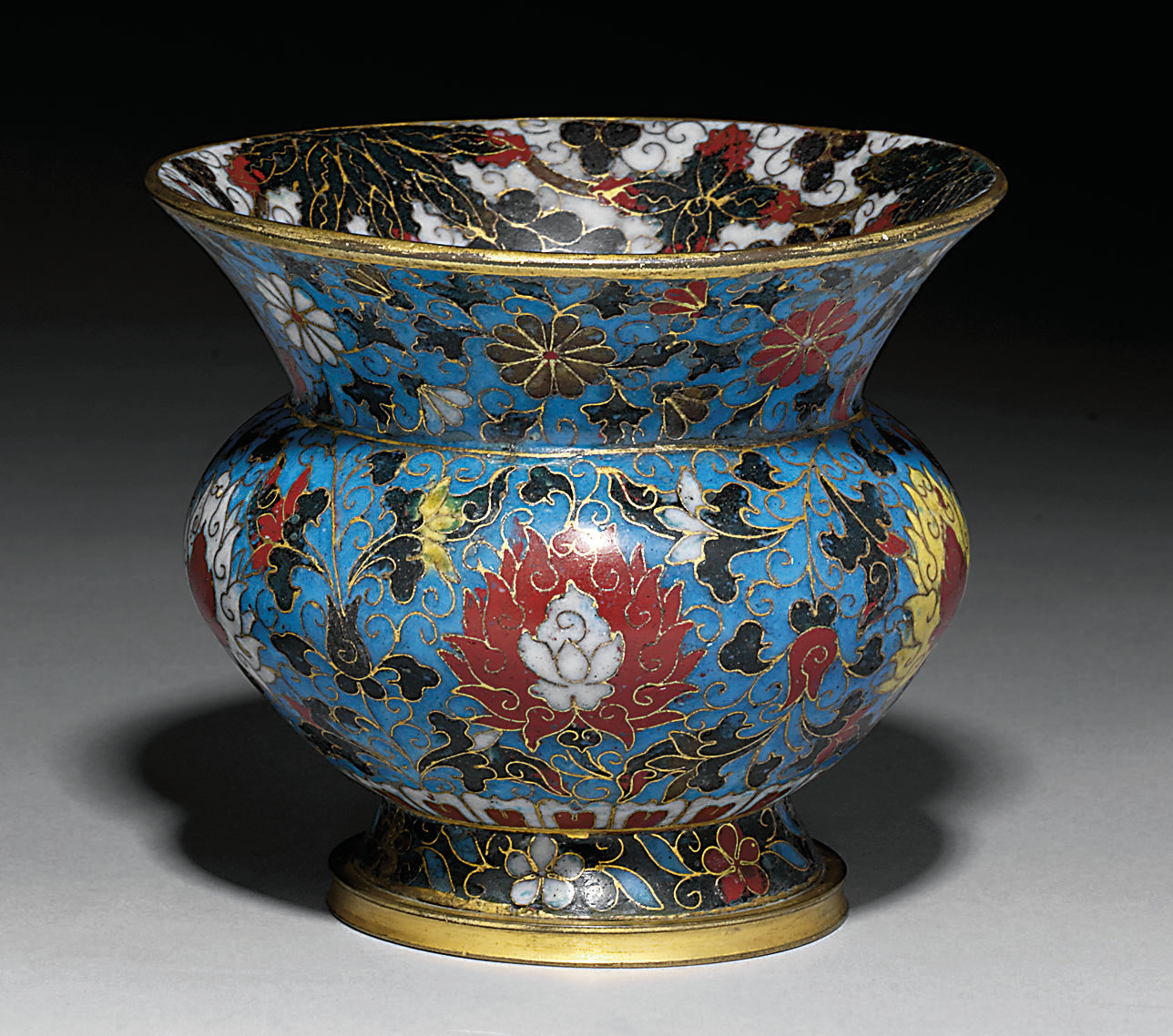 A CLOISONNÉ ENAMEL ZHADOU