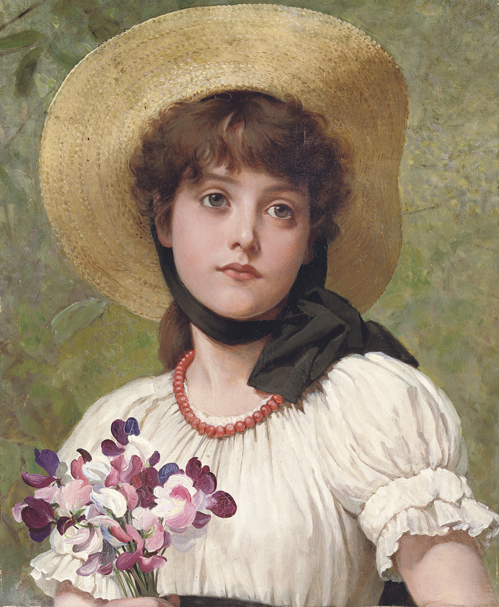 Museu De Reproduções De Arte Pensamento dobrado por James Sant (1820-1916,  United Kingdom)