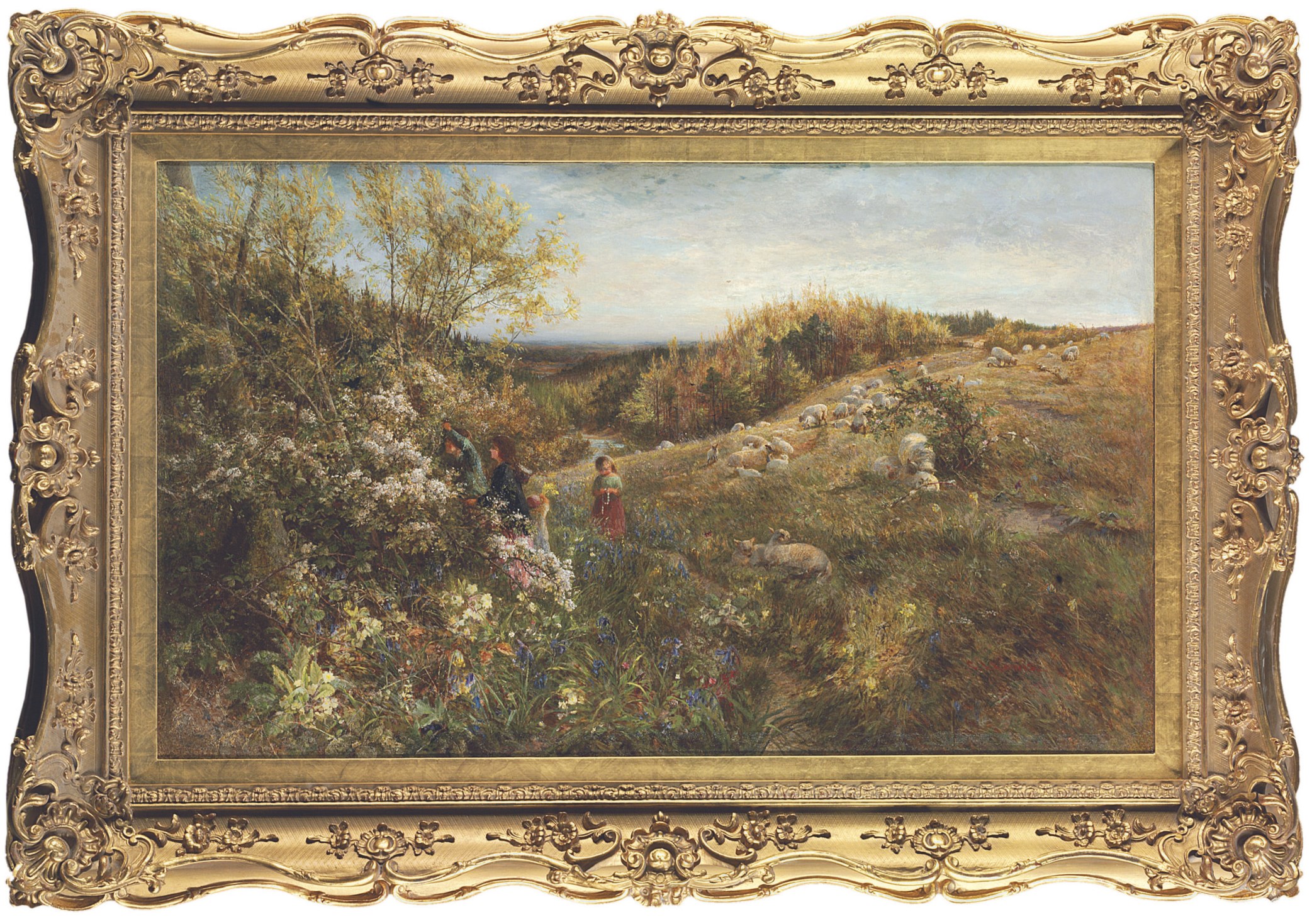 Charles James Lewis, R.I., R.O.I. (18301892) , Spring time Christie's