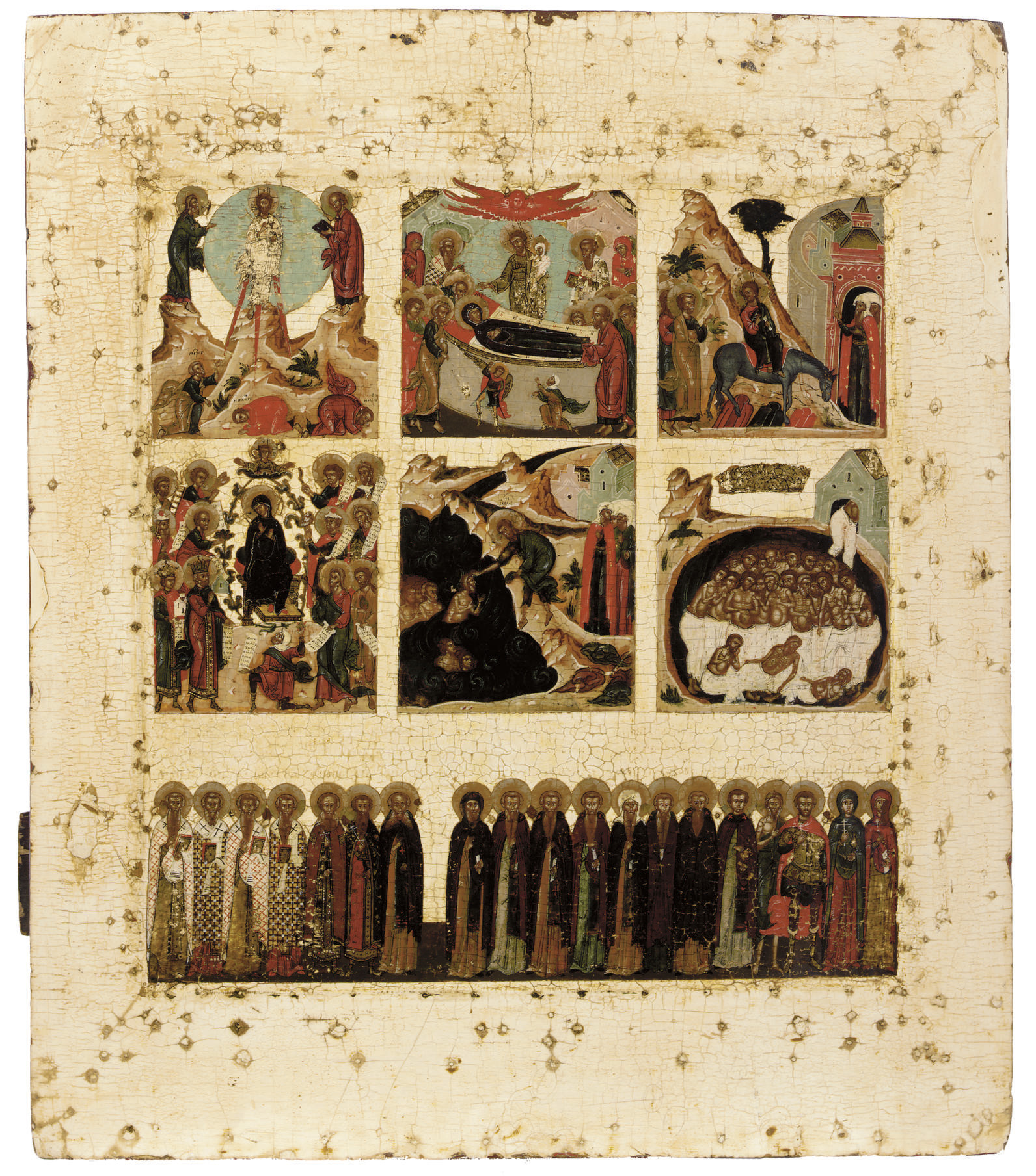 SELECTED FEASTS AND SAINTS OF THE ECCLESIASTICAL CALENDAR , RUSSIAN