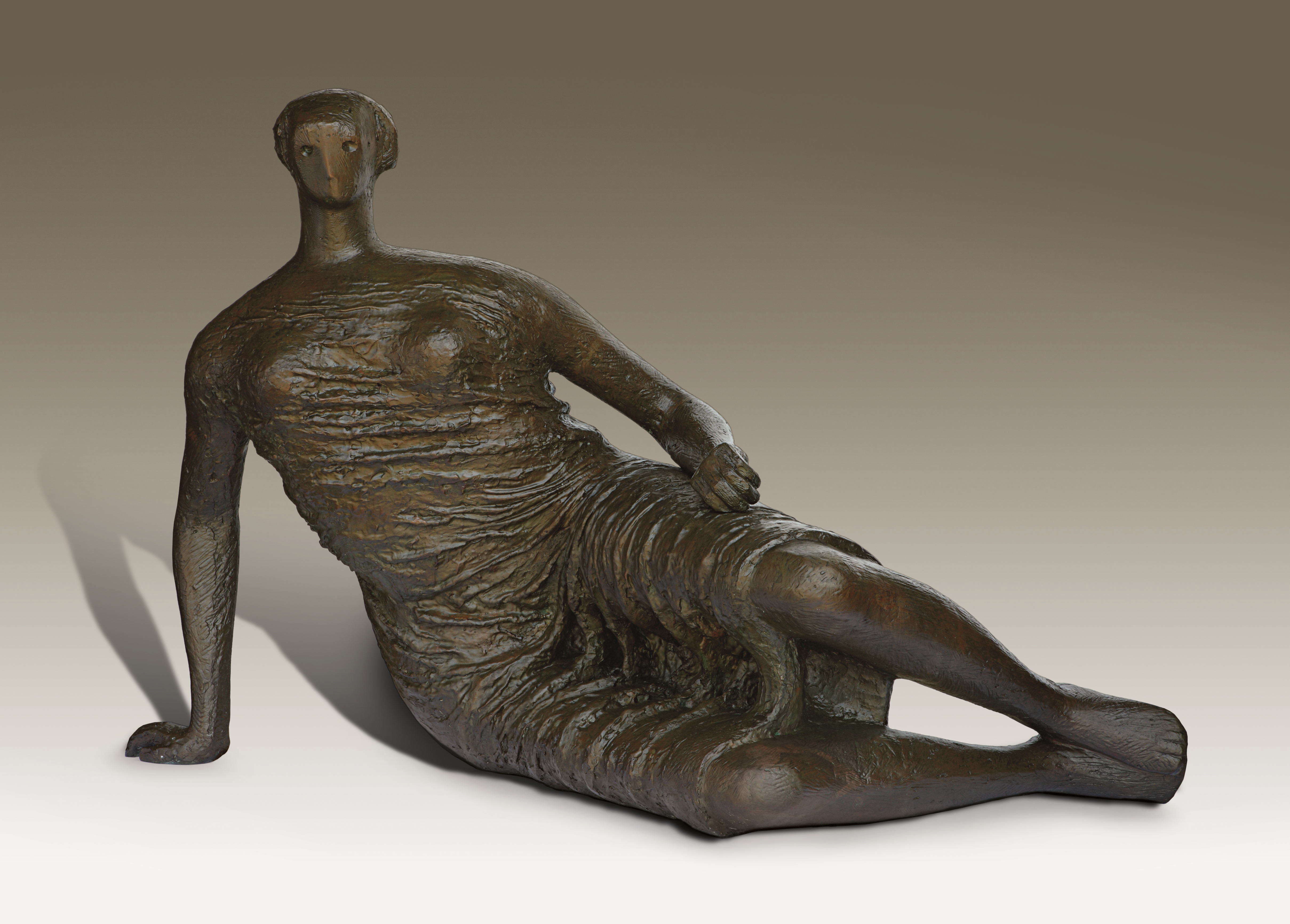 Draped Reclining Woman 
