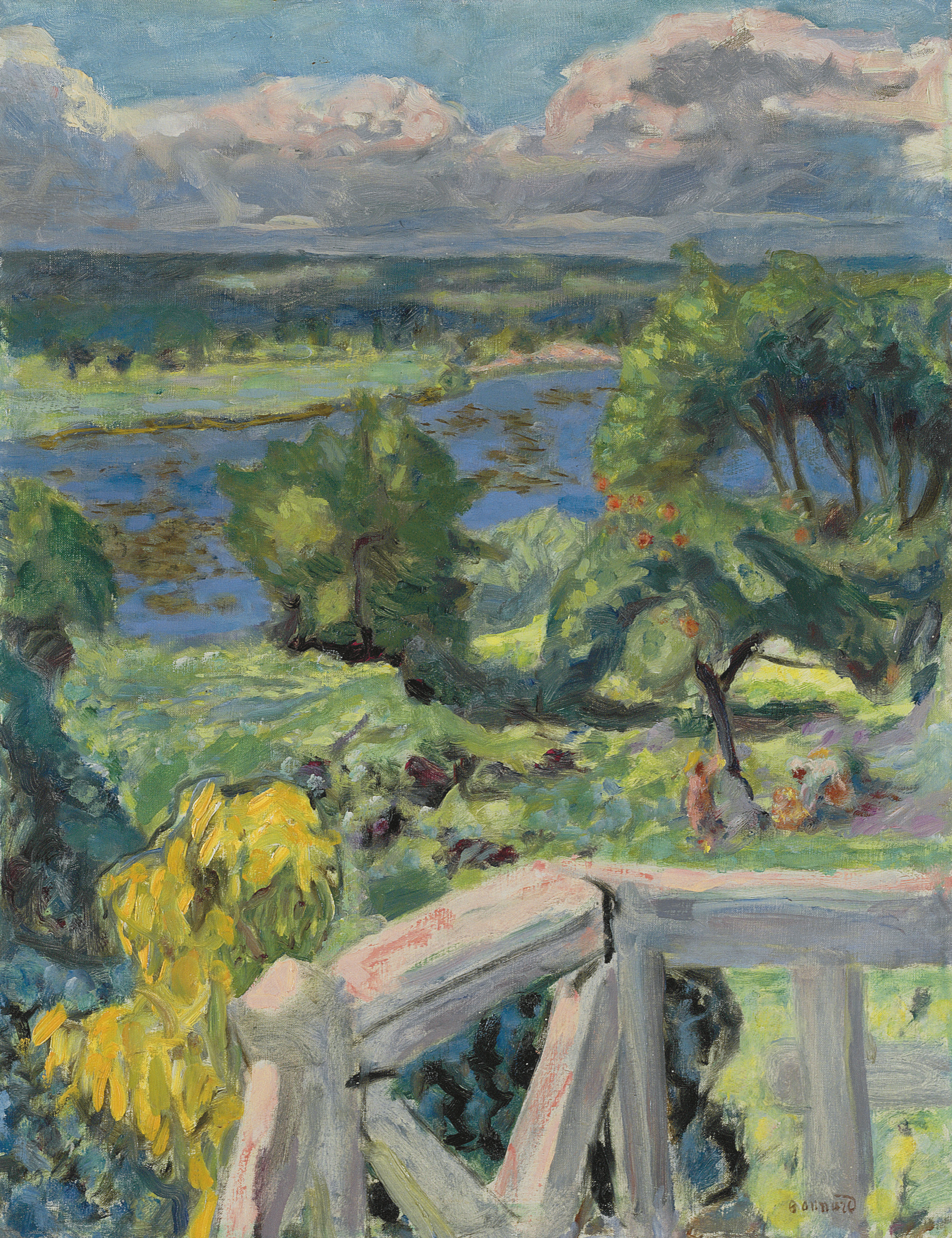 Pierre Bonnard (1867-1947) , Coup de soleil (La terrasse de 'Ma