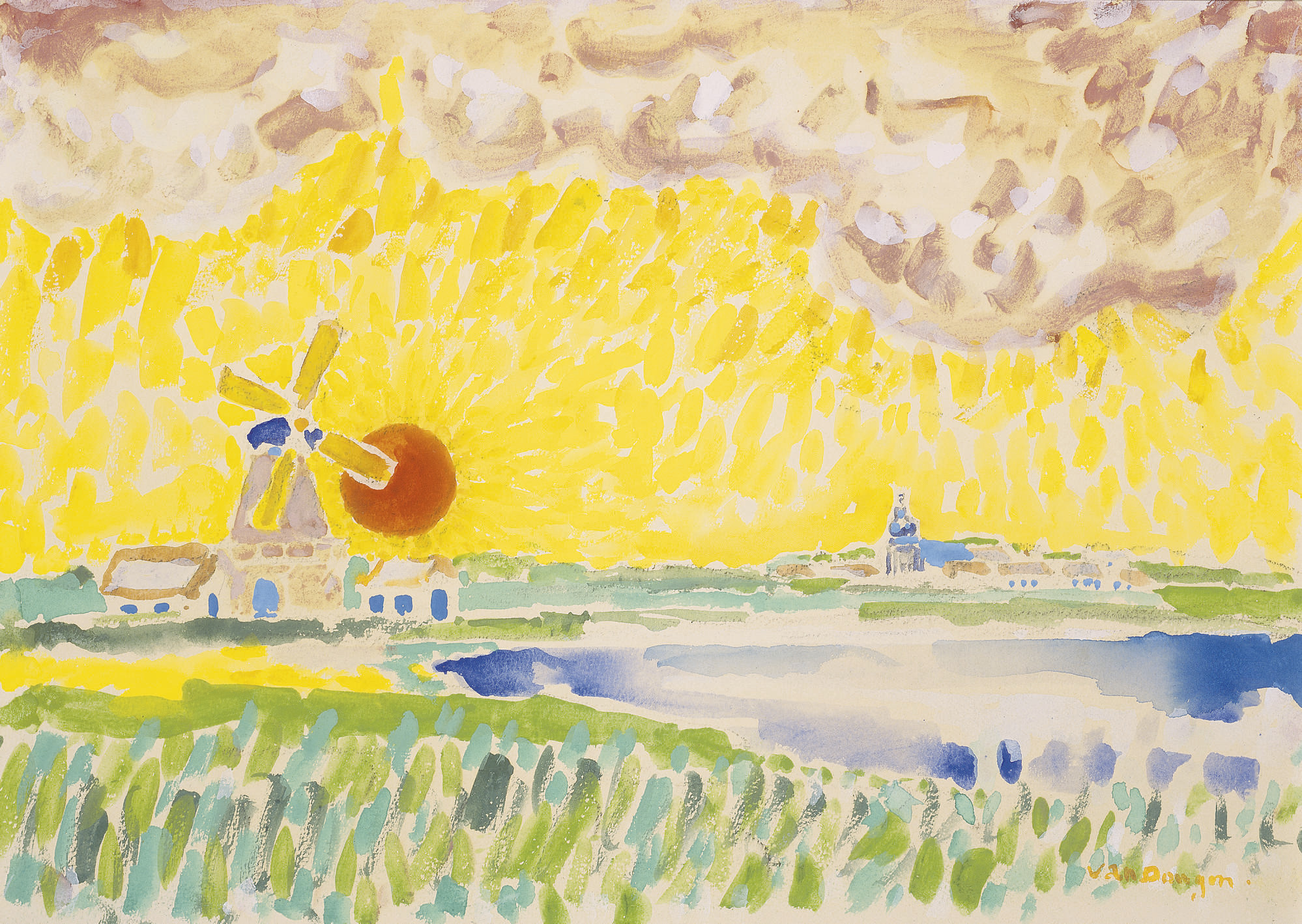 Kees van Dongen (1877-1968) , Le moulin | Christie's