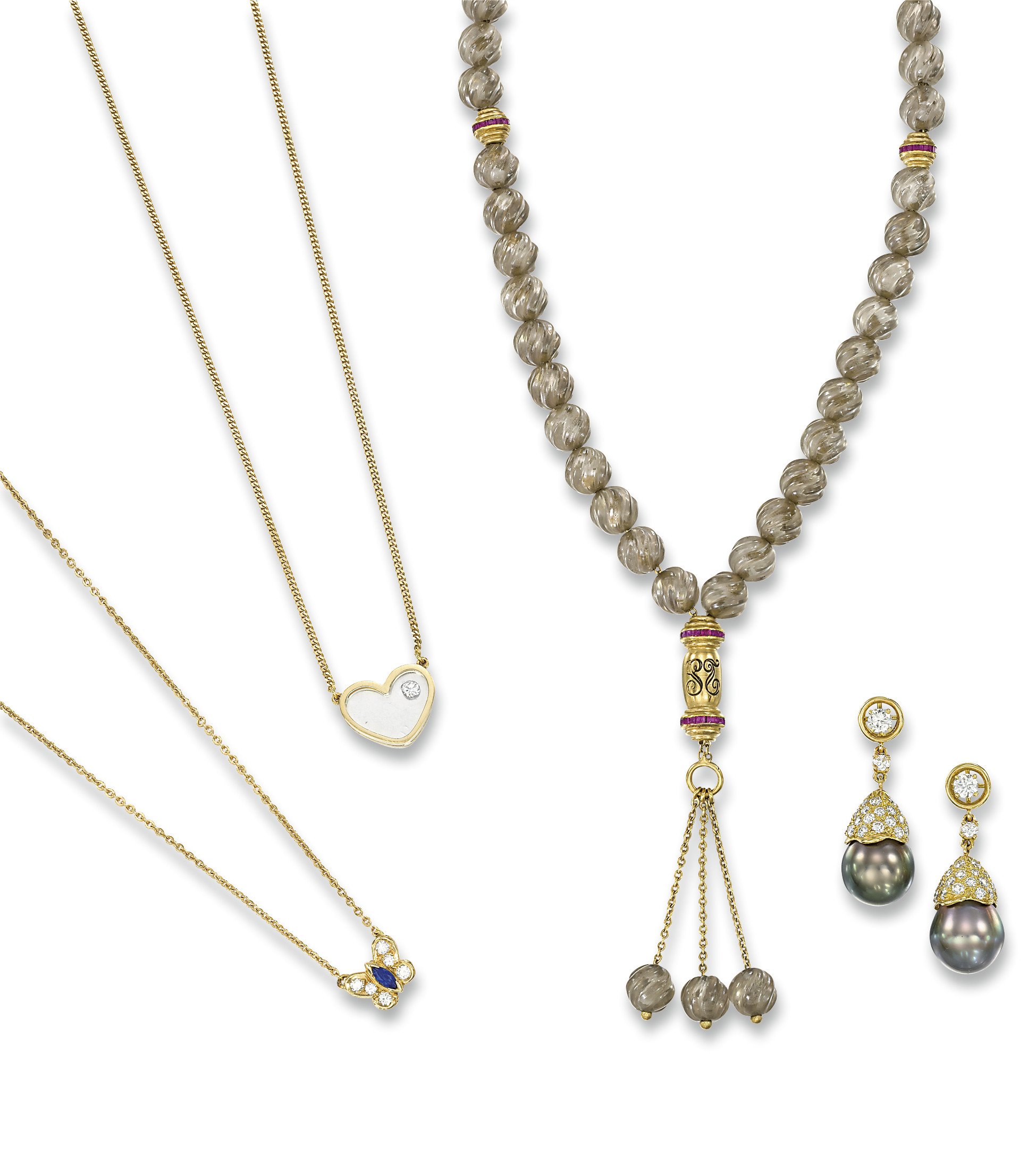 A GROUP OF FOUR JEWELS Christie's