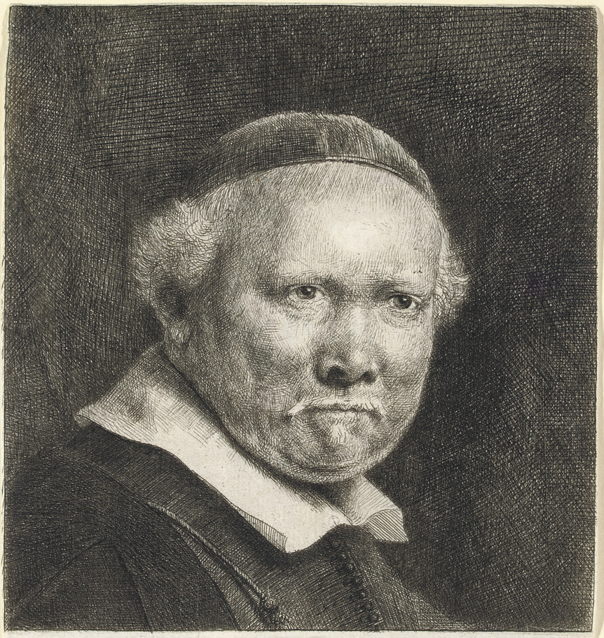 Lieven Willemsz. van Coppenol, Writing-Master: The Larger Plate (B., Holl. 283; H. 300)
