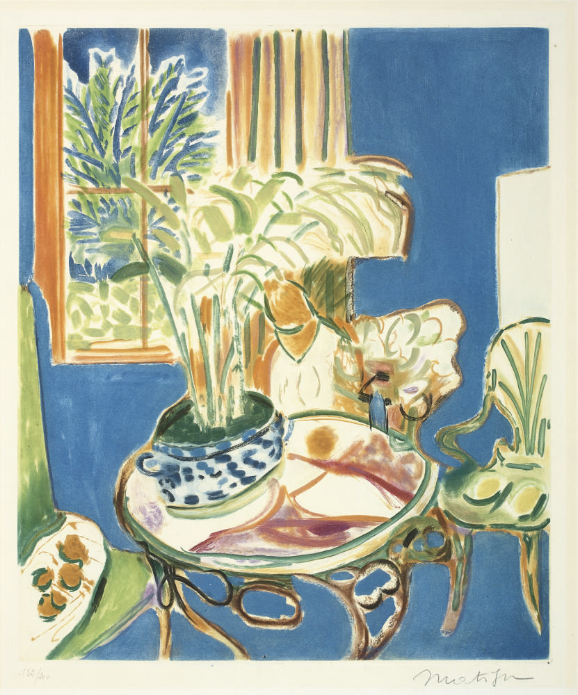 Petit Interieur bleu (D.-M. Appendix IV) 
