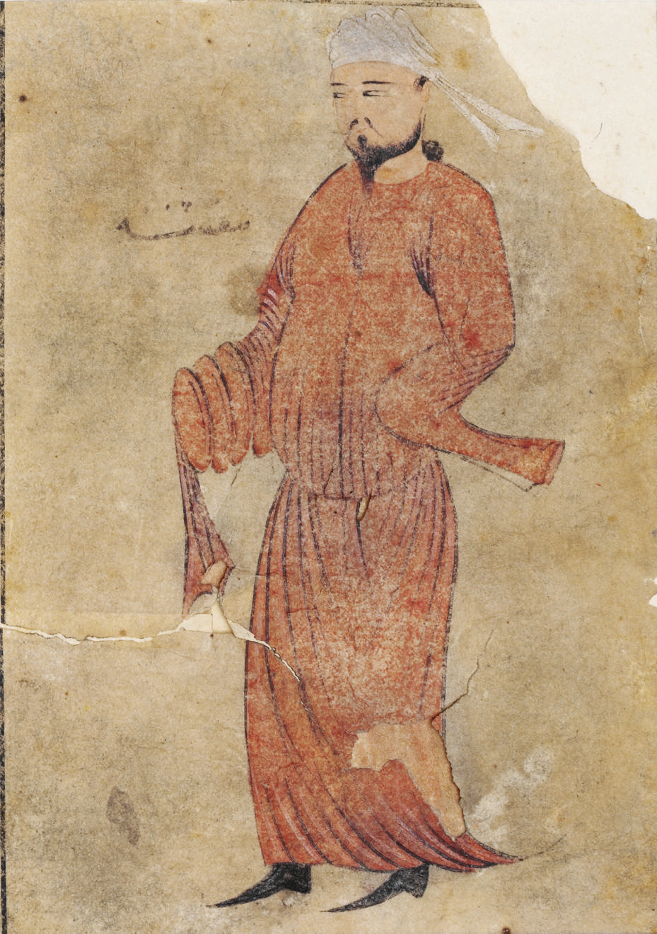 A Dervish, Ilkhanid Iran, first half 14th century, sold for £9,375 on 7 October 2008 at Christie's in London