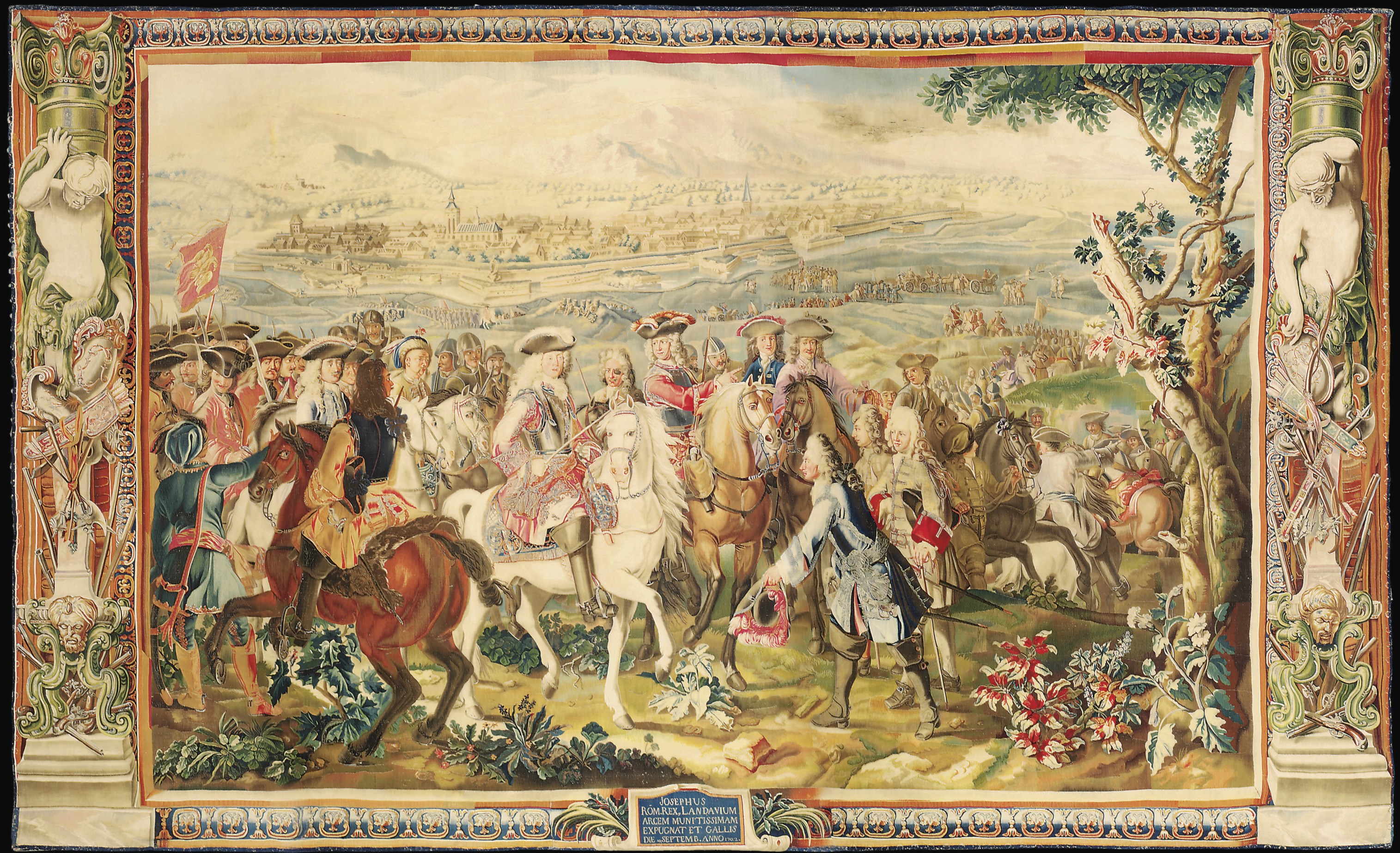 A FRENCH HISTORICAL TAPESTRY 