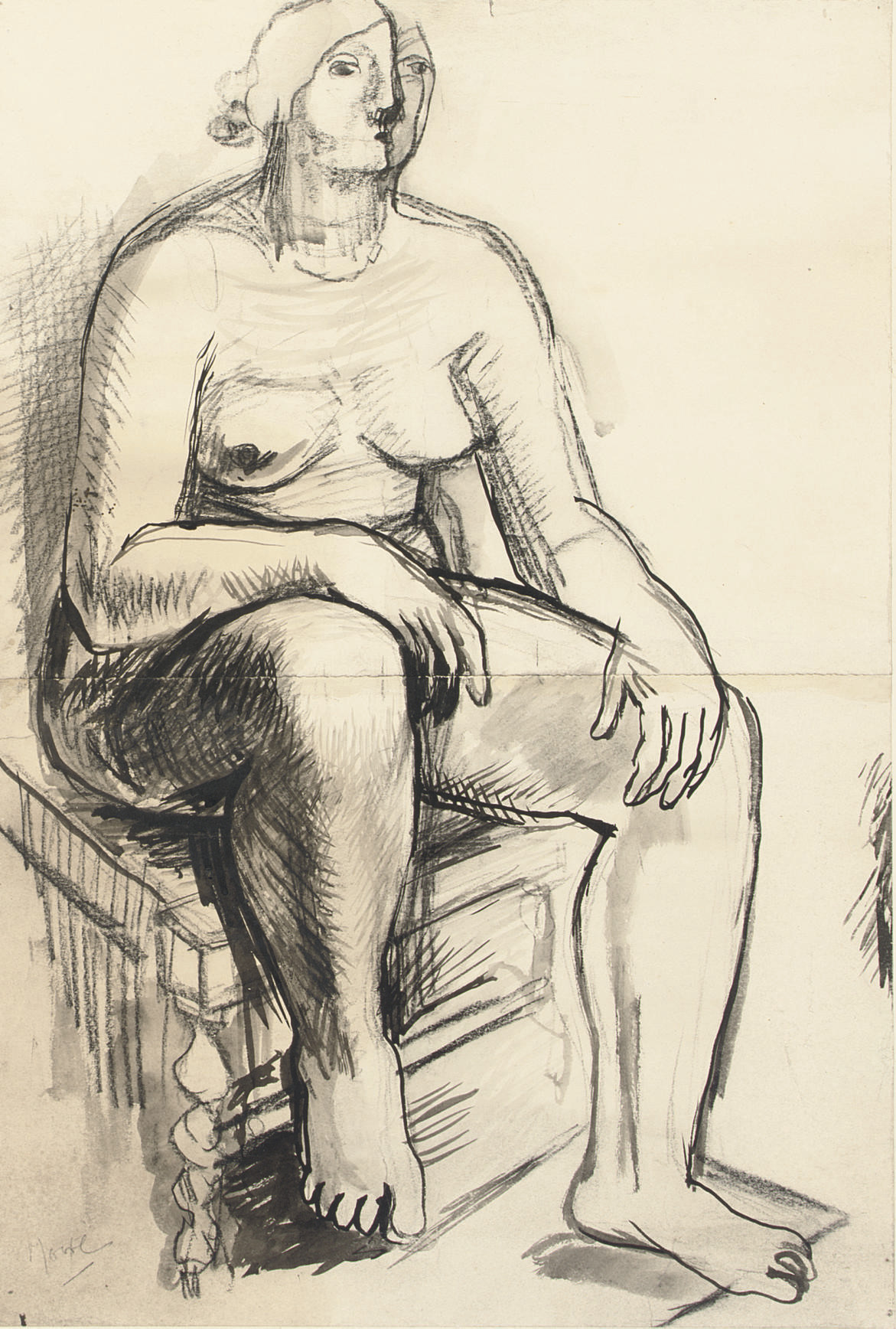 Seated Figure 
