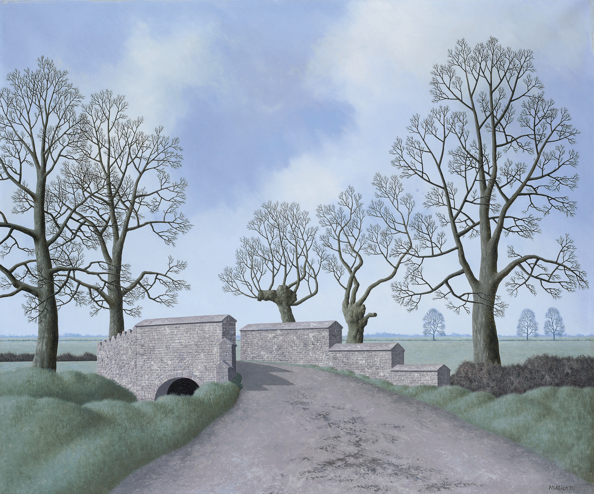 Tristram Hillier, R.A. (19051983) , A Bridge in the Fens Christie's