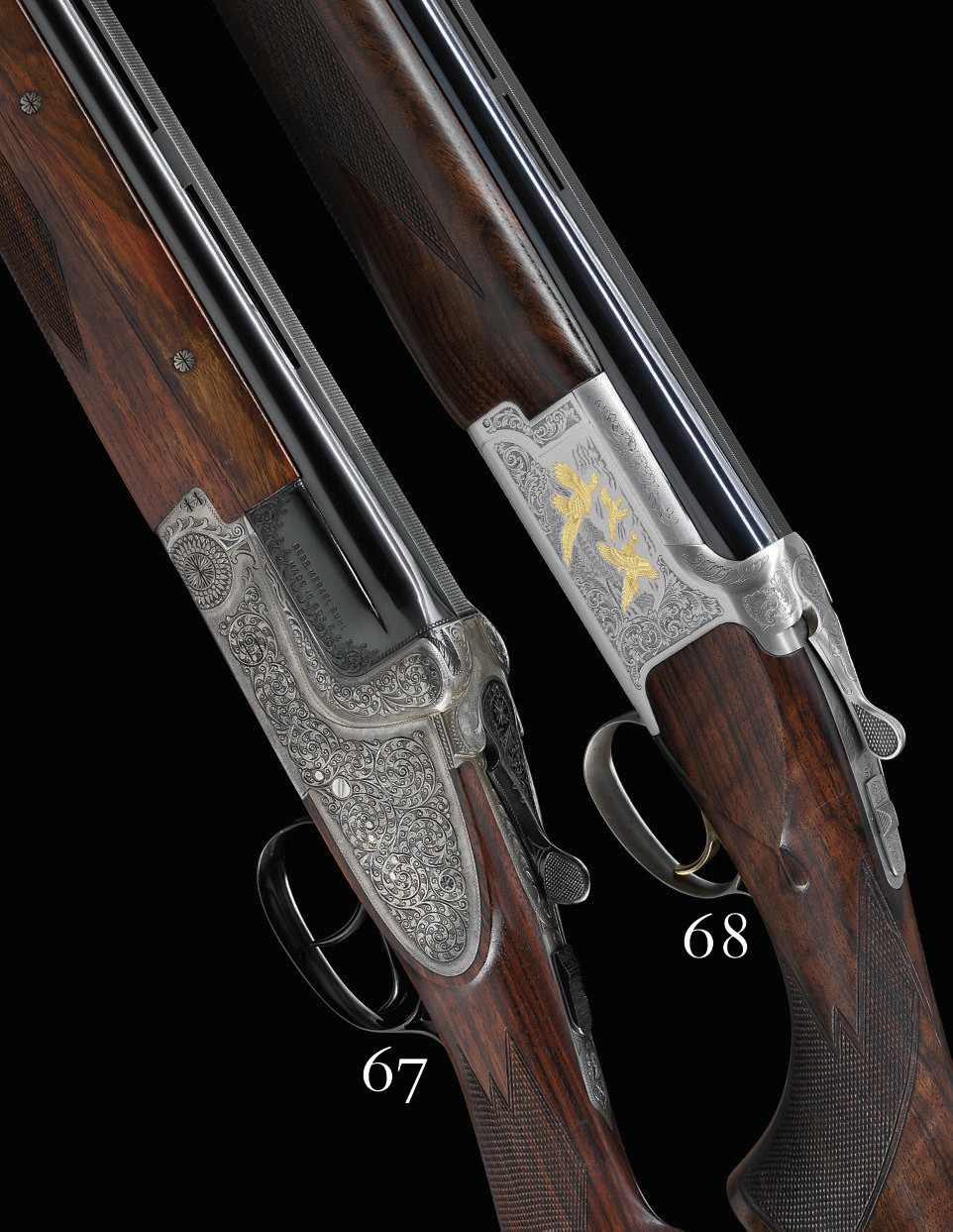AN AS NEW 12-BORE '203 E' MODEL OVER-AND-UNDER SIDELOCK EJECTOR GUN BY ...