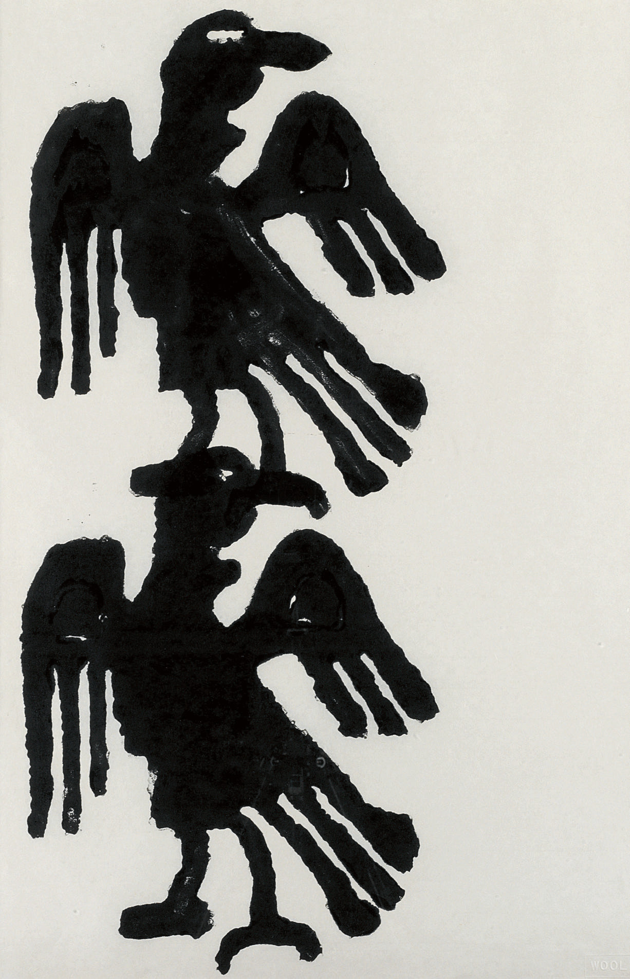 Untitled (Eagles) 
