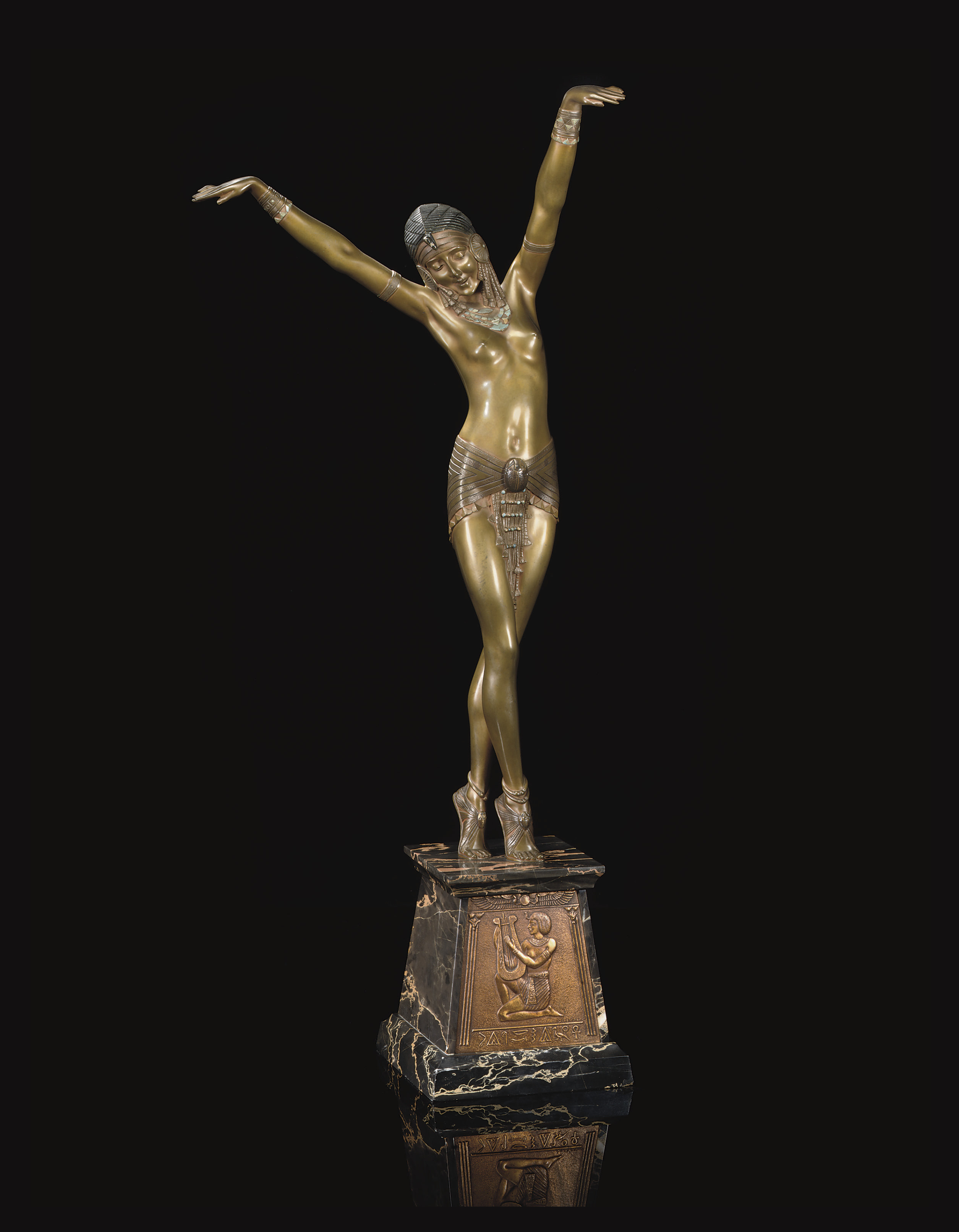 demetre chiparus bronze