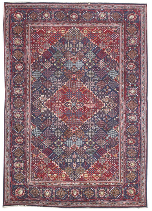 A fine Kashan rug
