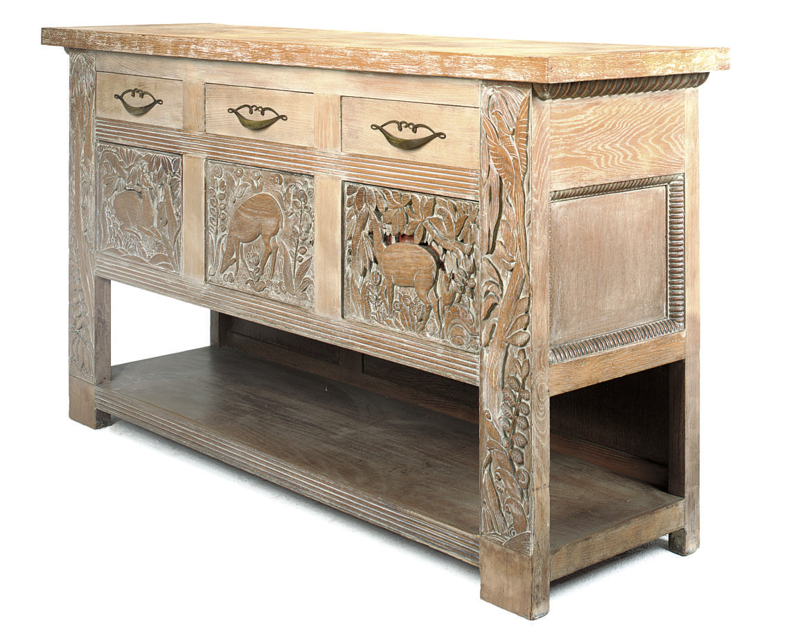 A Limed Oak Sideboard