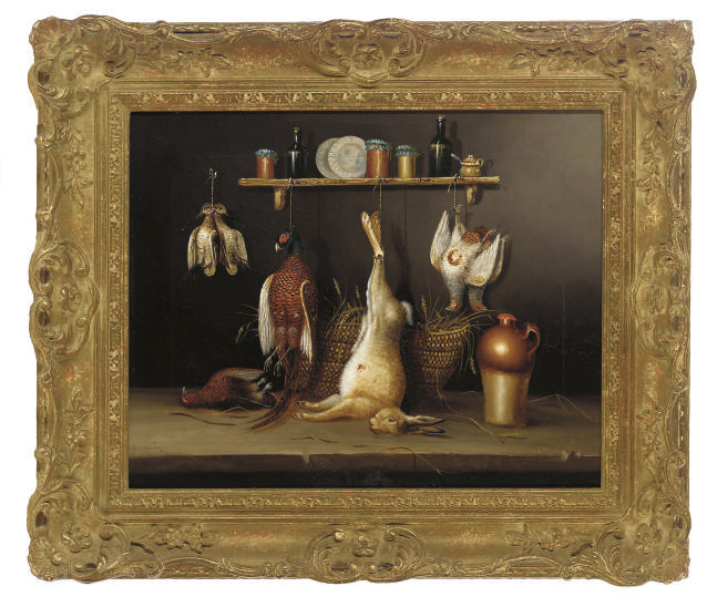 Abel Hold (18151891) , The game larder Christie's