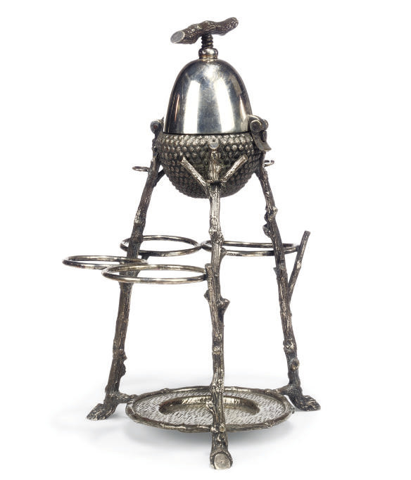 A VICTORIAN SILVERPLATED NOVELTY LEMON SQUEEZER , CIRCA 1880 Christie's