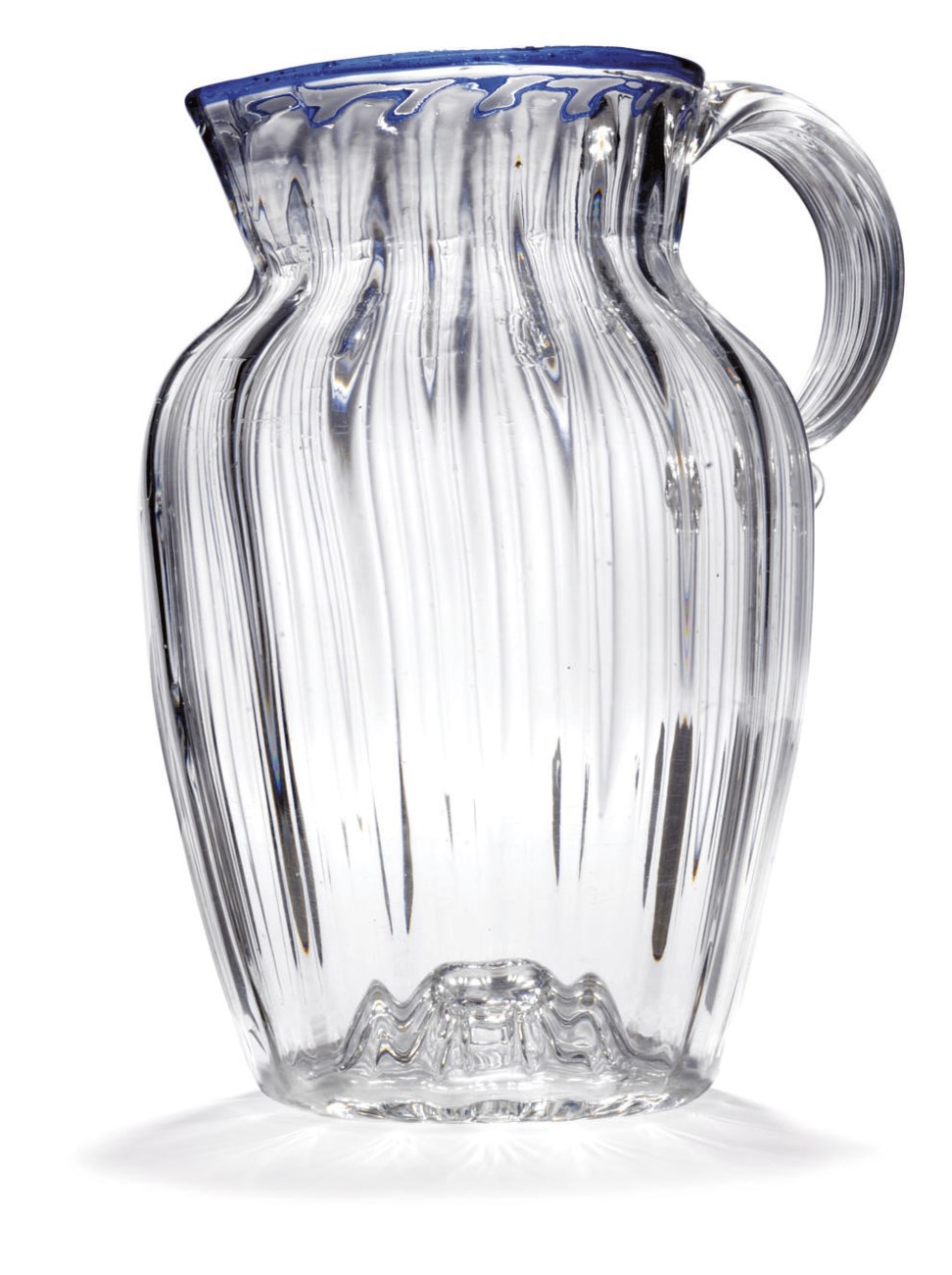 AN ENGLISH CLEAR GLASS JUG , LATE 18TH CENTURY Christie's
