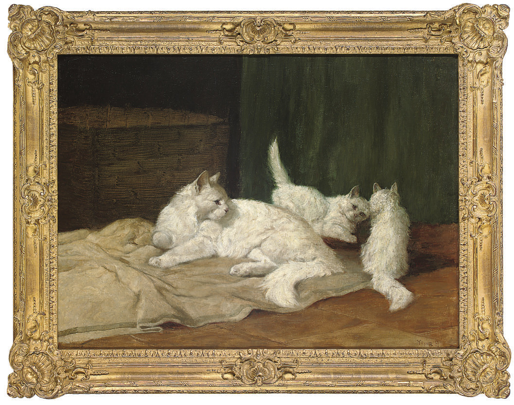 Arthur Heyer (German, 18721931) , White Mischief Christie's