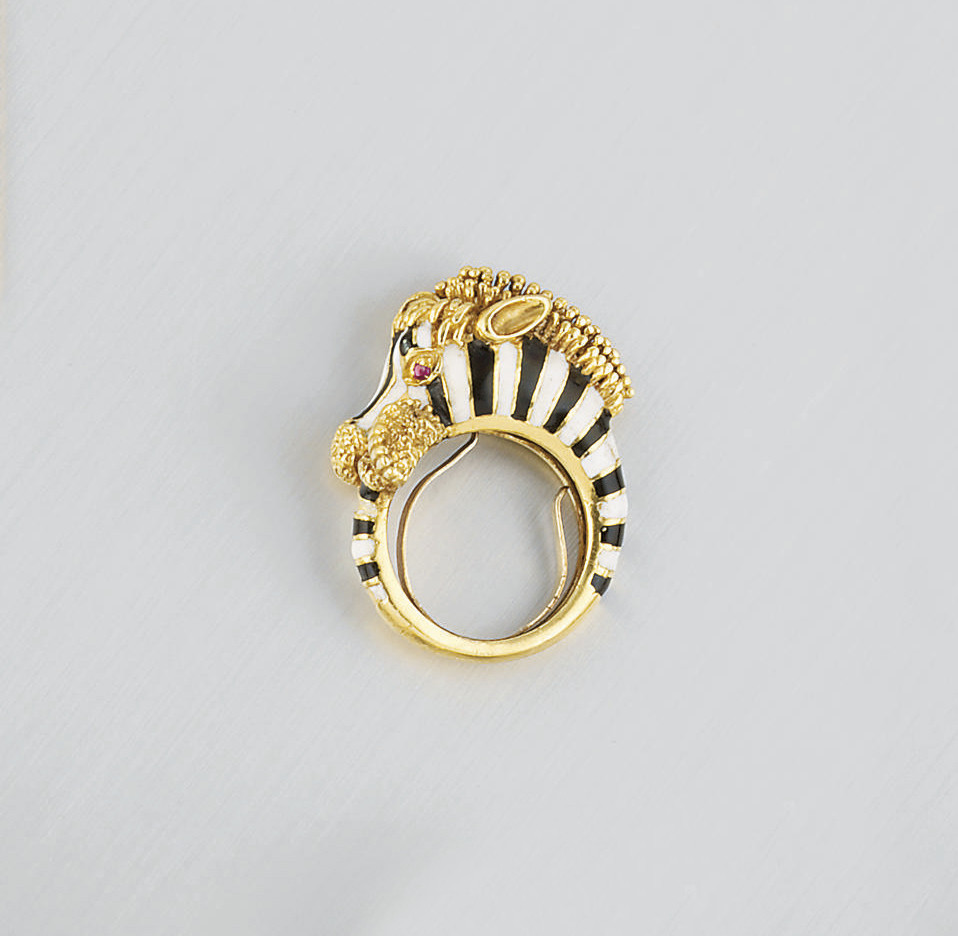 zebra ring