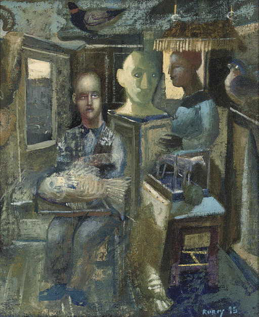 Mick Rooney, R.A. (b. 1944) , In the Studio | Christie's