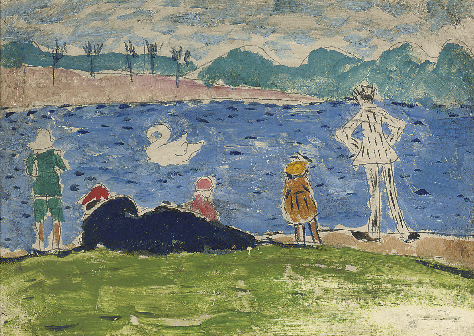 James Dickson Innes (18871914) , The Lake Christie's