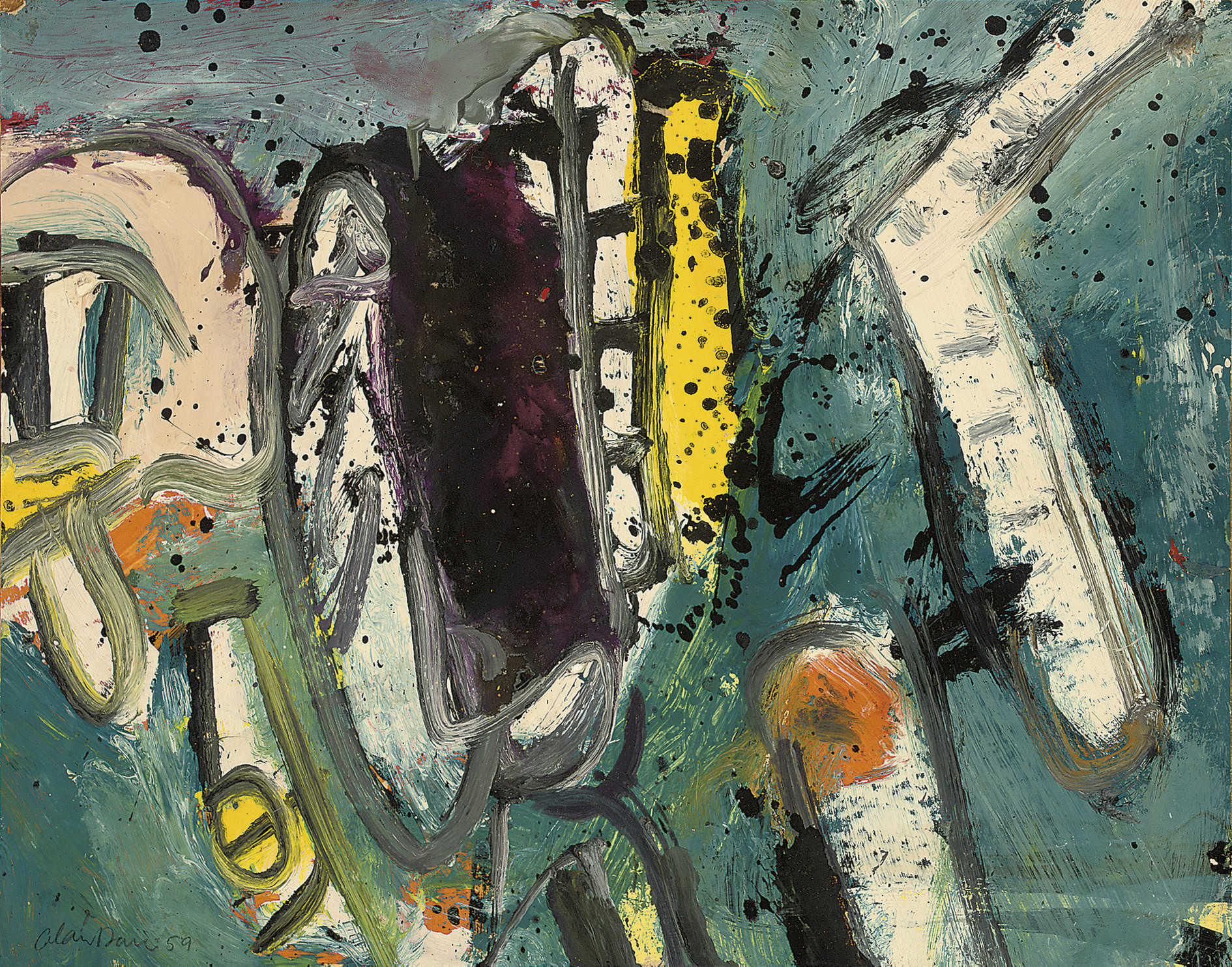 Alan Davie (b. 1920) , No.11a Christie's