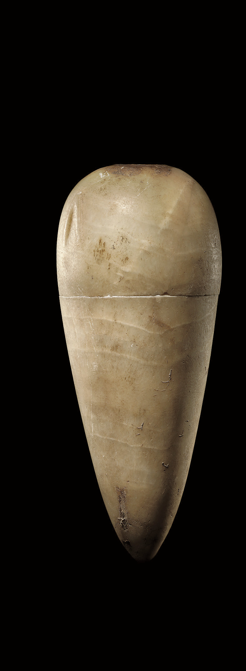 AN EGYPTIAN ALABASTER JAR , NEW KINGDOM, DYNASTY XVIII ...
