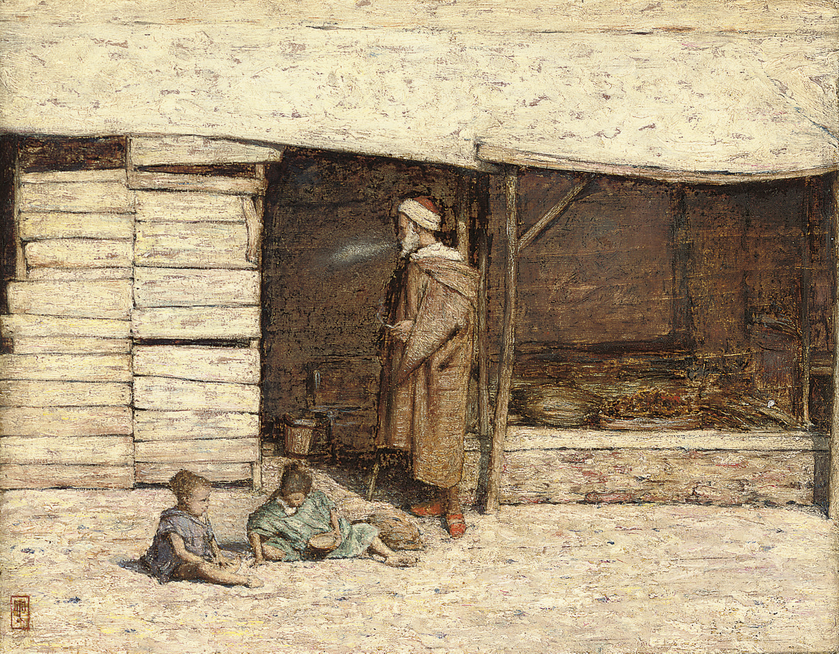 A Stall at Tangiers 
