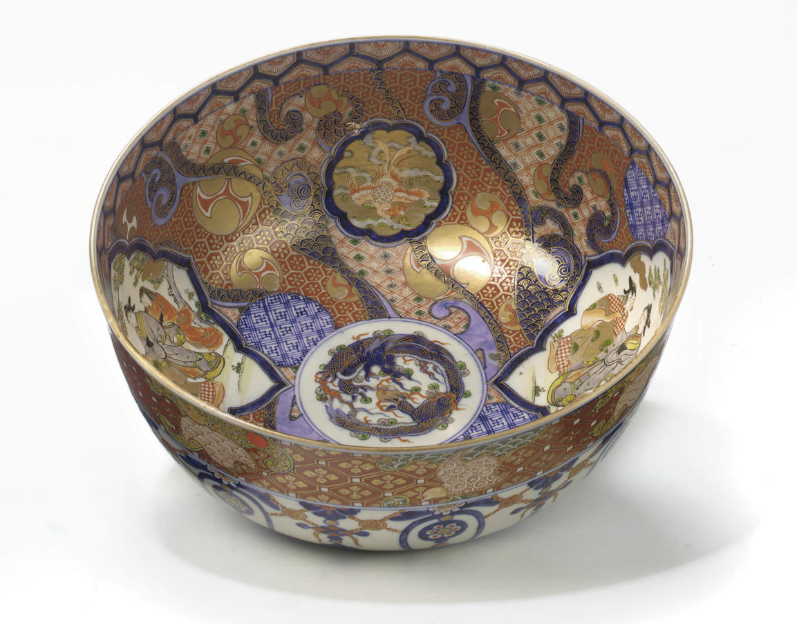 A large Japanese imari bowl , 19TH CENTURY Christie's