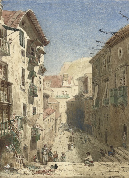 Walter Brooks Spong, late 19th Century , A Christian Procession in the