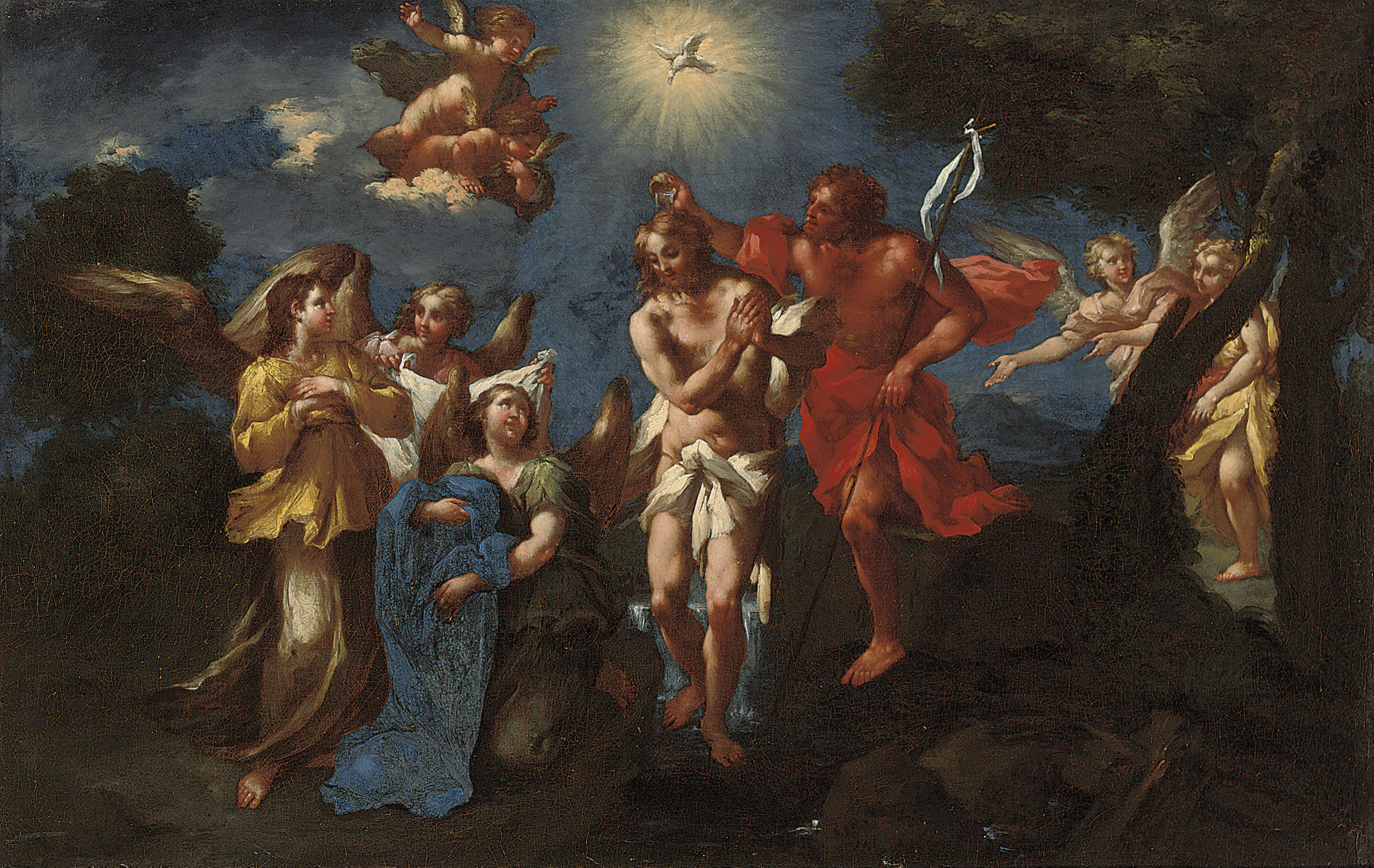 Michele Rocca (Parma c.1666c.1751 Venice?) , The Baptism of Christ